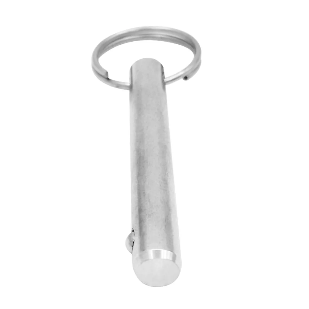 Marine Grade Quick Release Pin Pull Ring Detent Pin Stainless Steel Deck Hardware for Boat Bimini Top