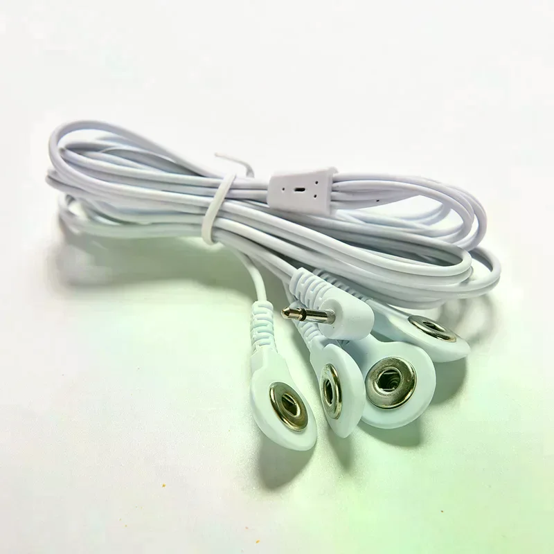/ACR/2.5mm Head 4 way Lead electrode wire Cable For Tens Slimming full body massager