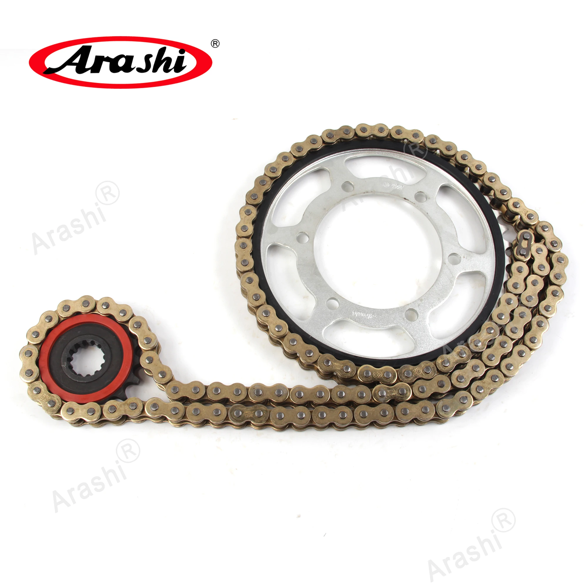 Arashi 16T / 42T Front Rear Drive Sprocket Set For BMW F800GS F800 GS Adventure K72 2013 2014 2015 2016 2017 2018 Chain Pitch