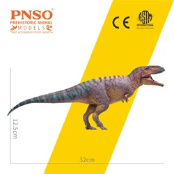 PNSO 83 Tyrannotitan Mateo Model Allosaurus Dinosaur Prehistoric Animal Scene Decoration Gift Collection Scientific Statue
