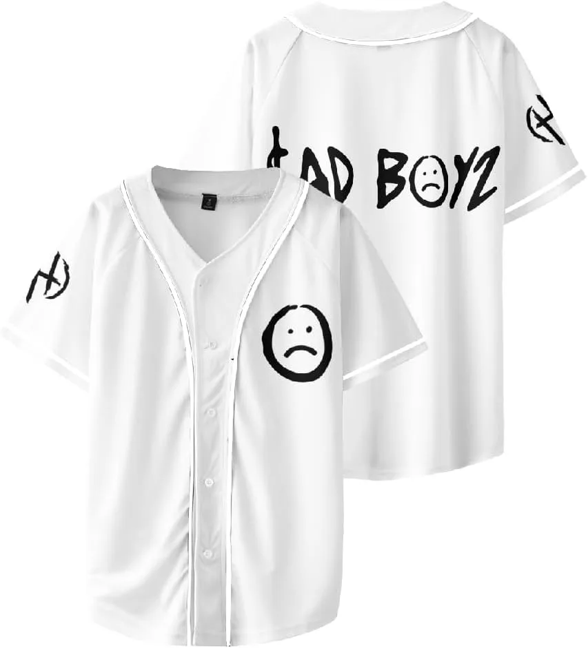 

Junior H Merch $ AD Boyz футболка грустный Boyz бейсбольная униформа для женщин и мужчин с коротким рукавом