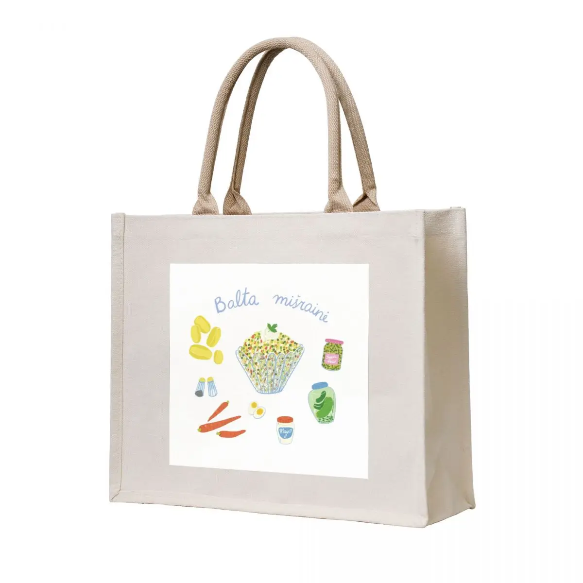 

Balta mirain Tote Bag Women's shopper Woman shopper bag Canvas shoulder bag reusable shopping bags