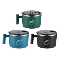 Ramen Bowl Large Capacity 35oz Portable Salad Udon Soup Bowl with Phone Stand Lunch Container for Picnic Kitchen Home Dorms