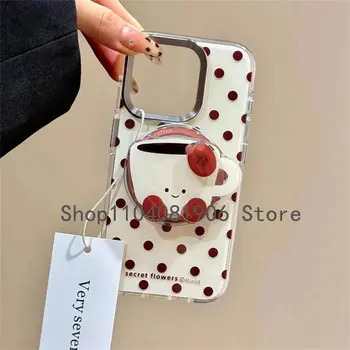Magnetický držák na telefon GripTok GripTok pro iPhone 16/15 s magnetickým držákem na kávu s roztomilou karikaturou, otočným držákem na kávu a dalšími funkcemi pro iPhone 16/15 a MagSafe. 10 nejlepší prodej Korejské popsockety - №10