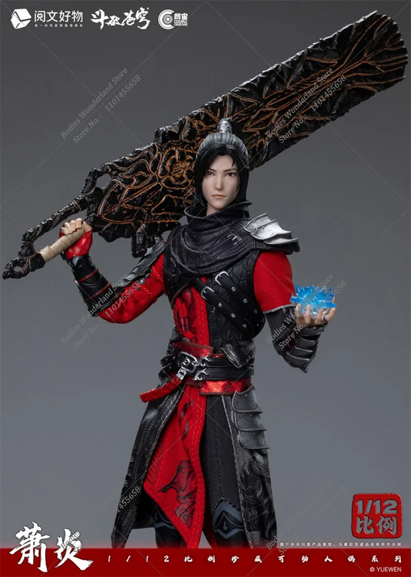 In Stock Cosmic Creations CC9114 1/12 Scale Fantasy Novels The Sky Xiao Yan  6Inch Action Figure Model Toys for Collection