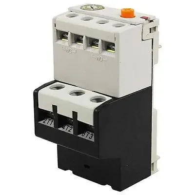 

Overcurrent Protection Three Phase 2NO 2NC Thermal Overload Relay 1-1.6A