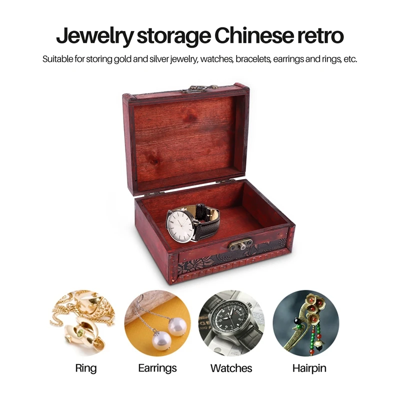 Treasure Box Chest Gift Box Cards Collection Gifts Home Decor