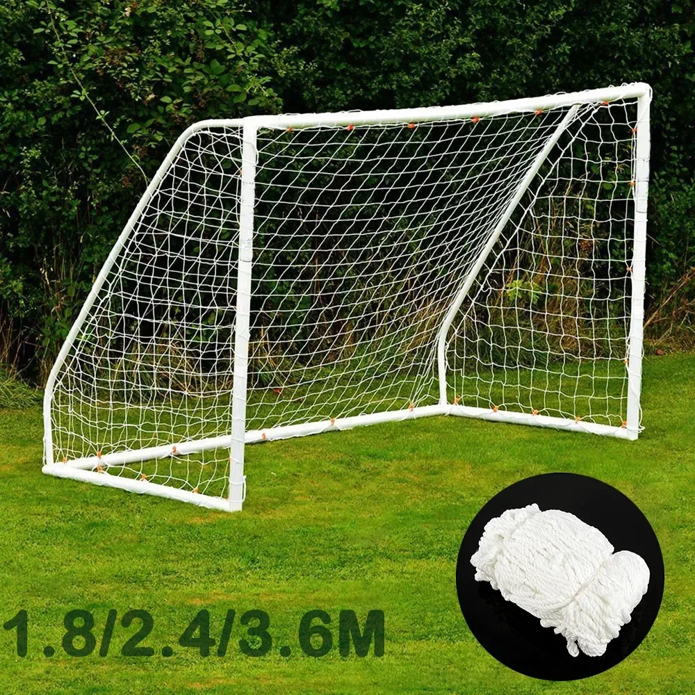 1.8/3.6M Football Goal Net Foldable Portable Soccer Goal Post Football Training Accessories for Club School Football Match