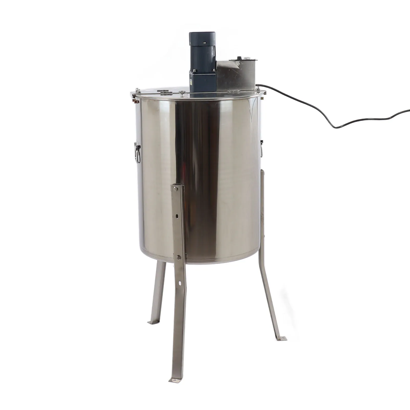 전기 꿀 추출기 스테인레스 스틸 조절 가능한 높이 꿀 원심 분리기 양봉 용품 꿀 원심 분리기 꿀 분리기