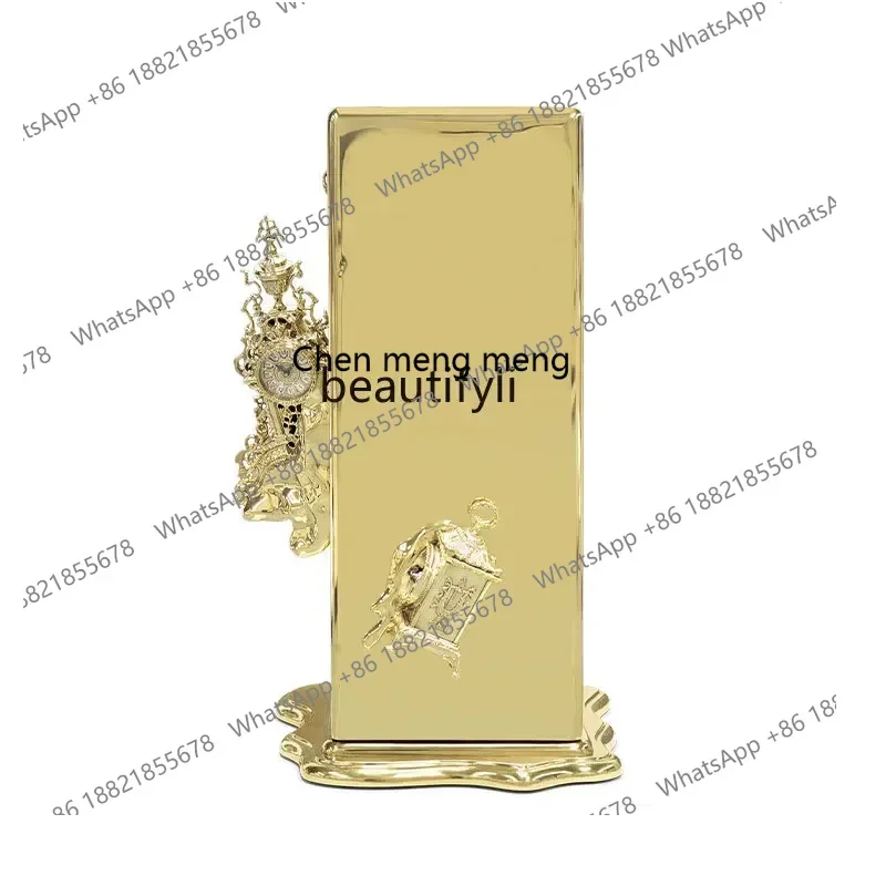 xzLight luxury art stainless steel safe, villa large flat floor home floor jewelry cabinet
