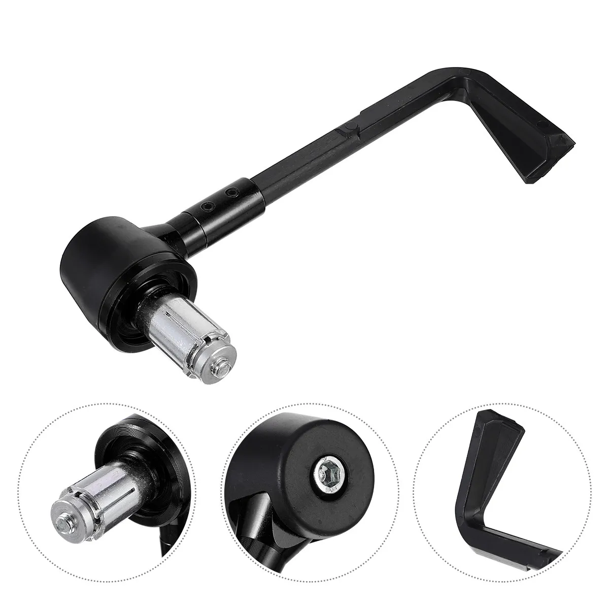 

1Pair Motorcycle Handlebars Grips Cnc Aluminum Alloy Non-Slip Vibration Absorbent Fashionable Cool Bike Accessory