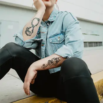 5/10 ks filmové periferie lord voldemort tetování samolepky harries magie chlapci ulice lebka potterovské samolepky hračky děti dárky 12 nejlepší prodej Samolepka na nehty s motivem Harryho Pottera - №12