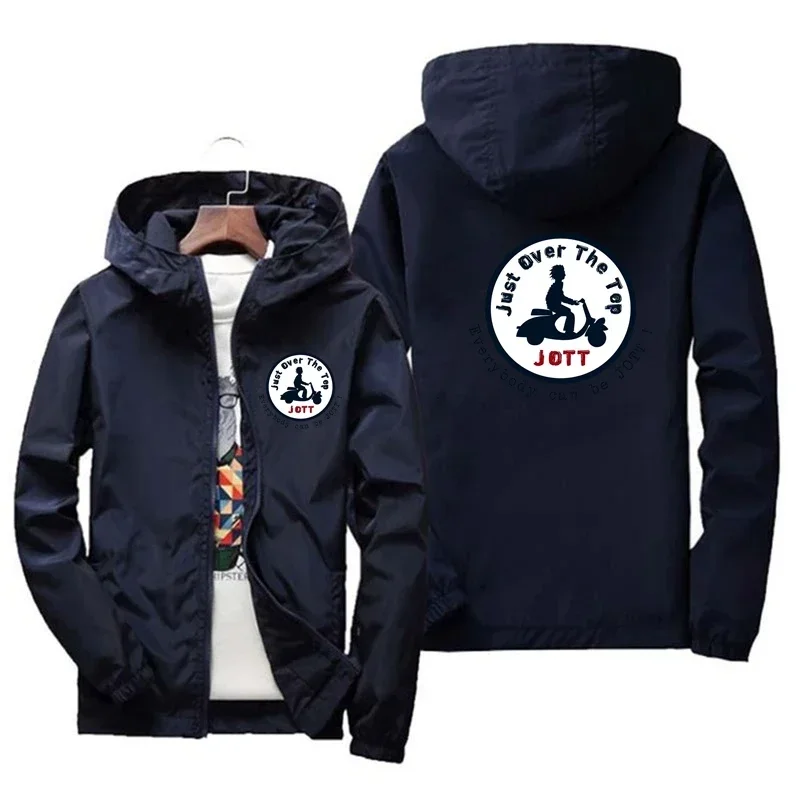 

2025 Spring and Autumn new men's and women's hooded casual jackets, loose waterproof men's windbreaker, cartoon men's windproof