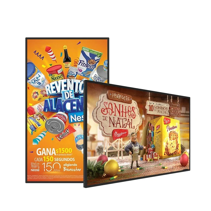 

32-Inch Android Ultra Wide HD Multi Touch Screen Wall-Mounted Advertising Display Elevator Wayfinding Education Welcome