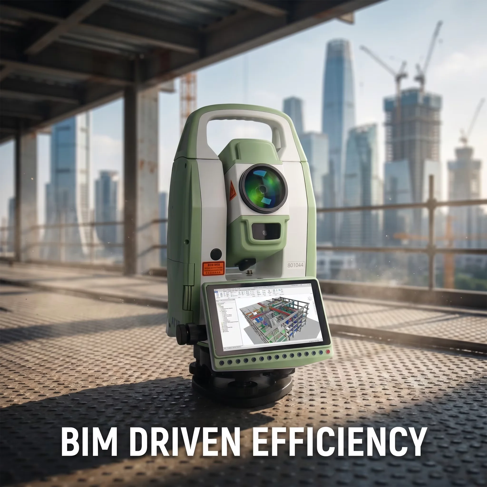 Total Station Reflector 1200m Total Station With 5.5-inch Touch Screen Total Station
