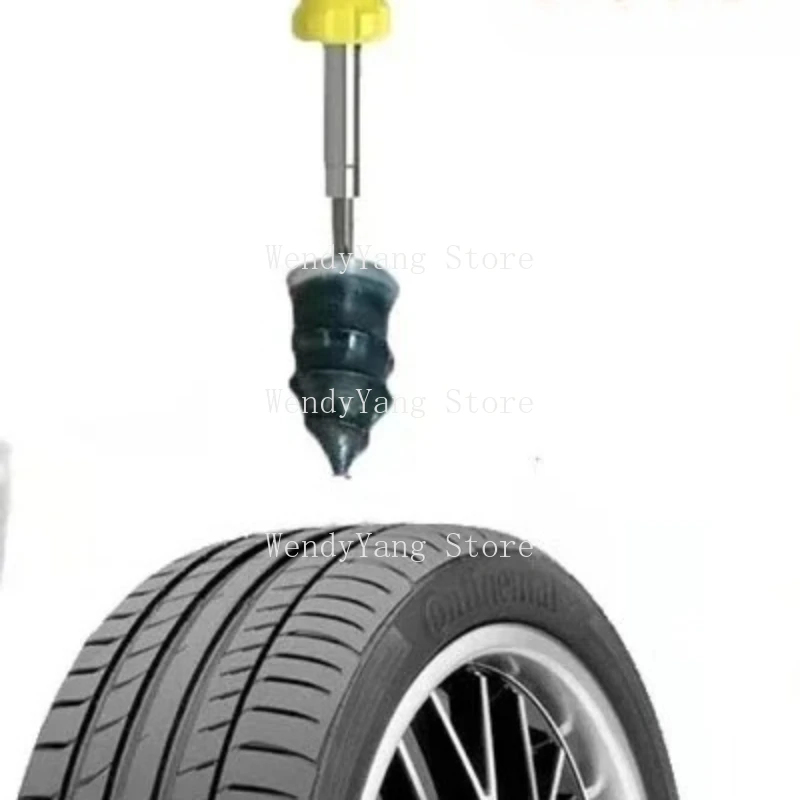 Vacuum Tyre Repair Nail Kit for Car Motorcycle Car Scooter Rubber Tubeless Tire Repair Tool Set Glue Free Repair Tire Film Nail