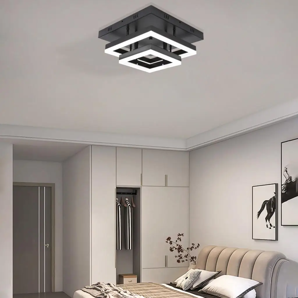 Lustre led en forme d'éventail