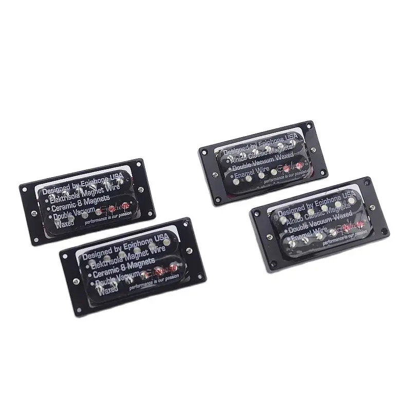 1 Set Original  Electric Guitar Humbucker Pickup ( Ceramic / Alnico Magnet Bar )