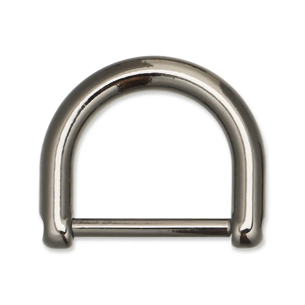 1PCS Metal Detachable Open Screw D Ring Buckle Shackle Clasp for Leather Craft Bag Strap Belt Handle Shoulder Webbing