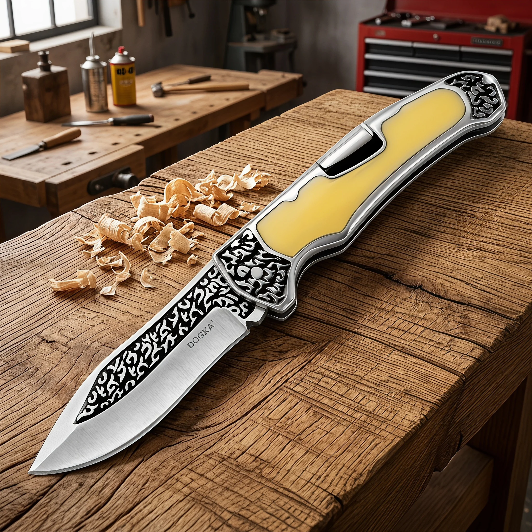 Canivete Portátil Dobrável com - Vintage Collectible Knife avaliação e preço