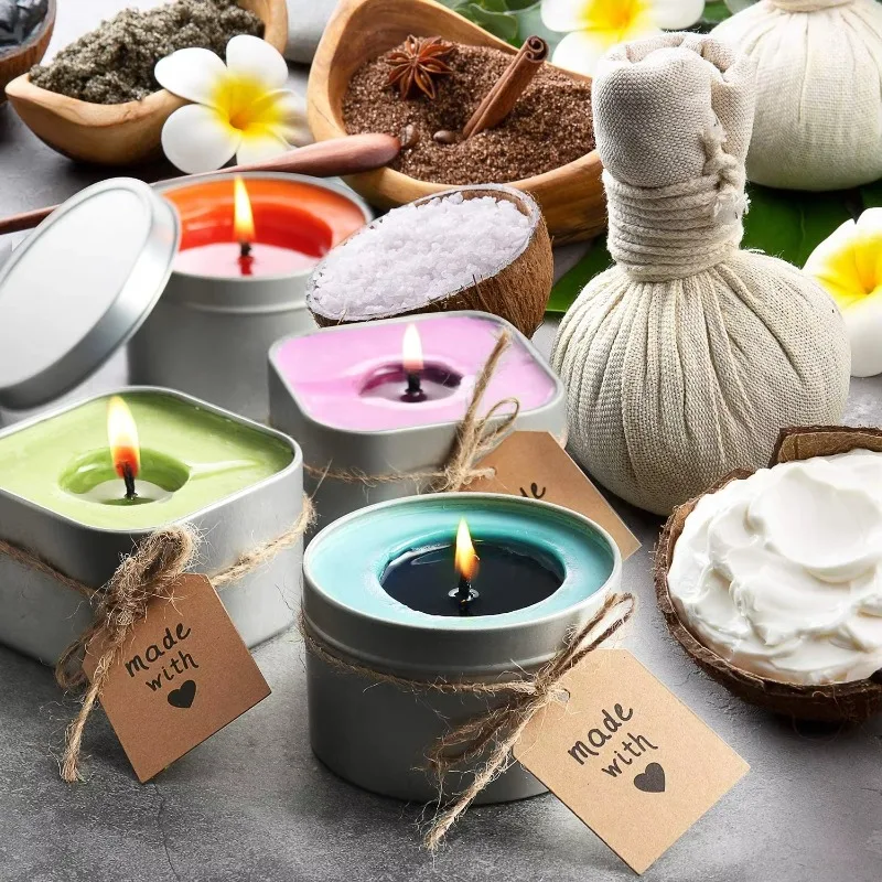 1kg/500/250/100g Pure Soy Wax for Handmade Candles Pre-Core Pigments Aromatherapy Material DIY Crafting Supplies view 6