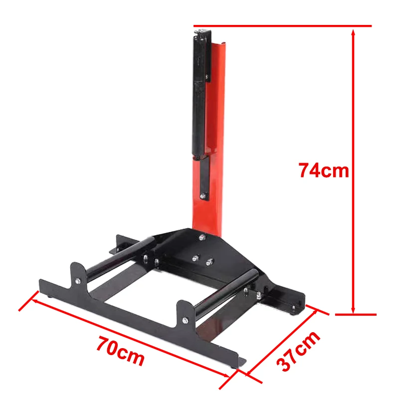 Car Detailing Rolling Wheel Stand Tire & Wheel Detailing System Automotive Cleaning Tools Equipment Rim&Tire Cleaner Stand