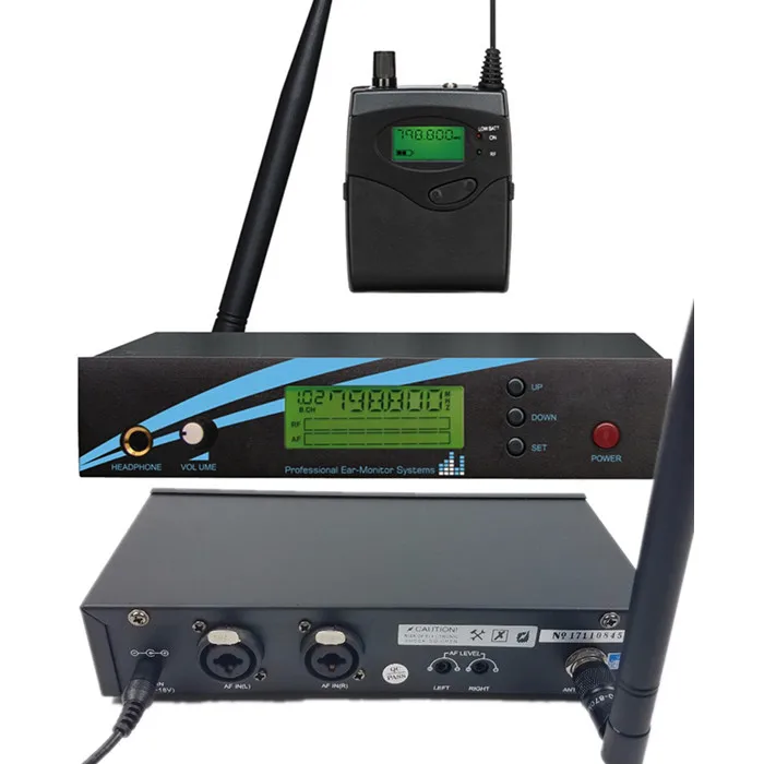 모노 프로페셔널 스테이지 퍼포먼스 BK500 무선 IEM 시스템 이어폰 UHF 인이어 모니터 시스템 (가수용)