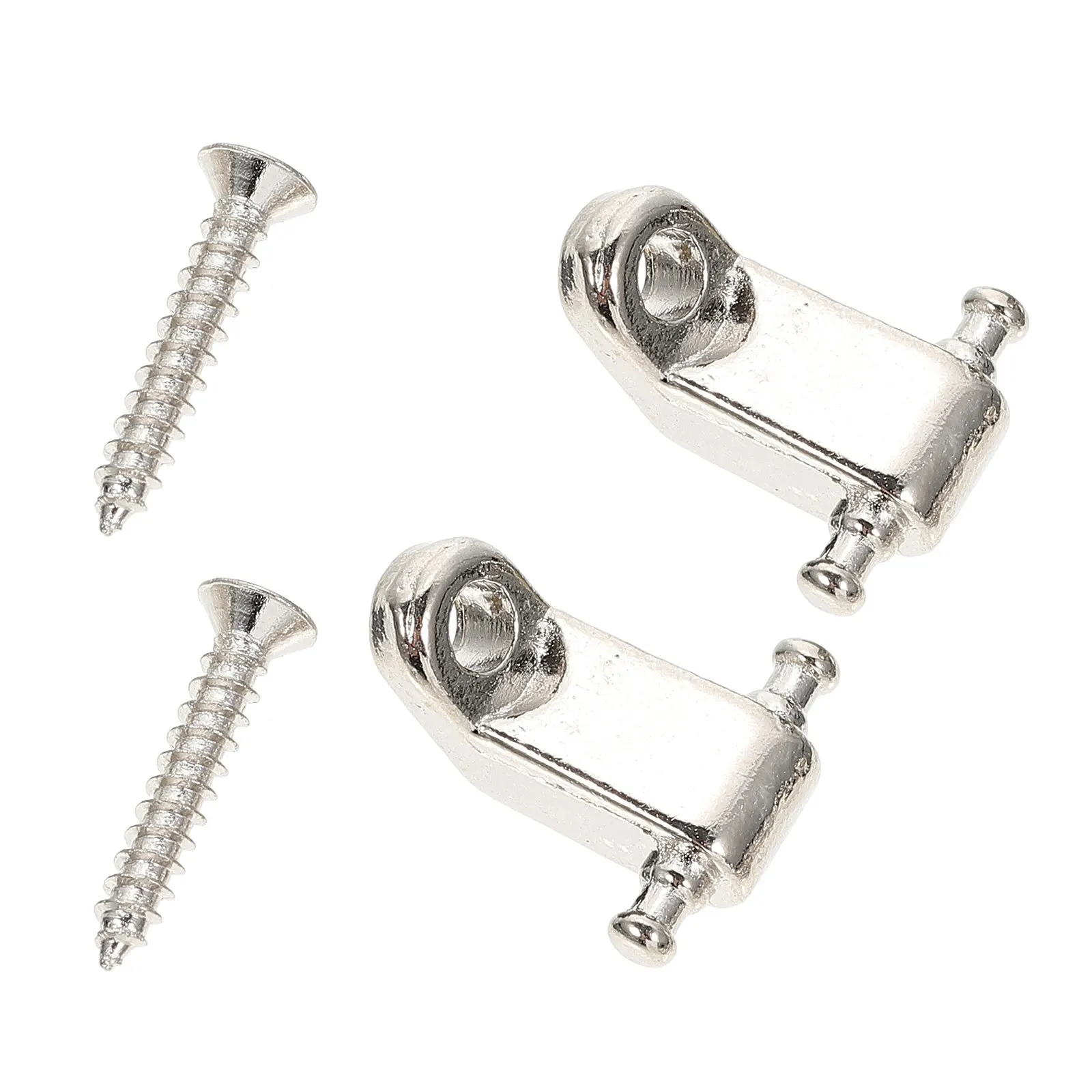 

1Set Guitar Roller String Tree Retainer Metal Material Long Term Use Easy Installation Improve Performance Guitar String Guides