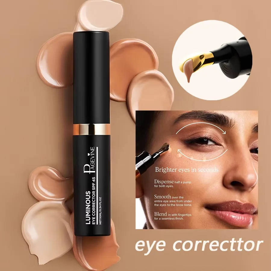 Korektor do oczu 4 Color Luminous Eye Concealer rozjaśnia, kryje cienie pod oczami, korektor w płynie do makijażu.