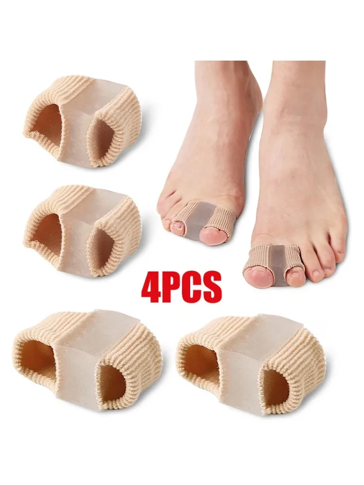 Zehentrenner aus Silikon, Pediküre-Werkzeuge, Knochen- und Orthopädieprodukte, Hallux-Valgus-Korrektor, Gel-Einlagen für Schuhe (1/2/4 Stück)