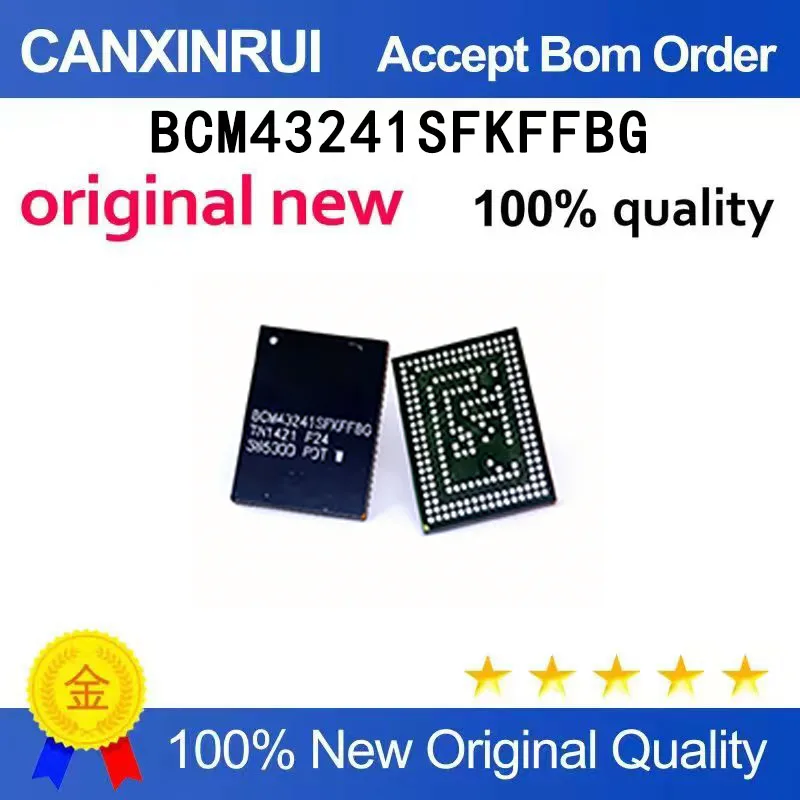 

(5-100 pieces)Brand new original BCM43241SFKFFBG BCM4324ISFKFBG BGA208 in stock