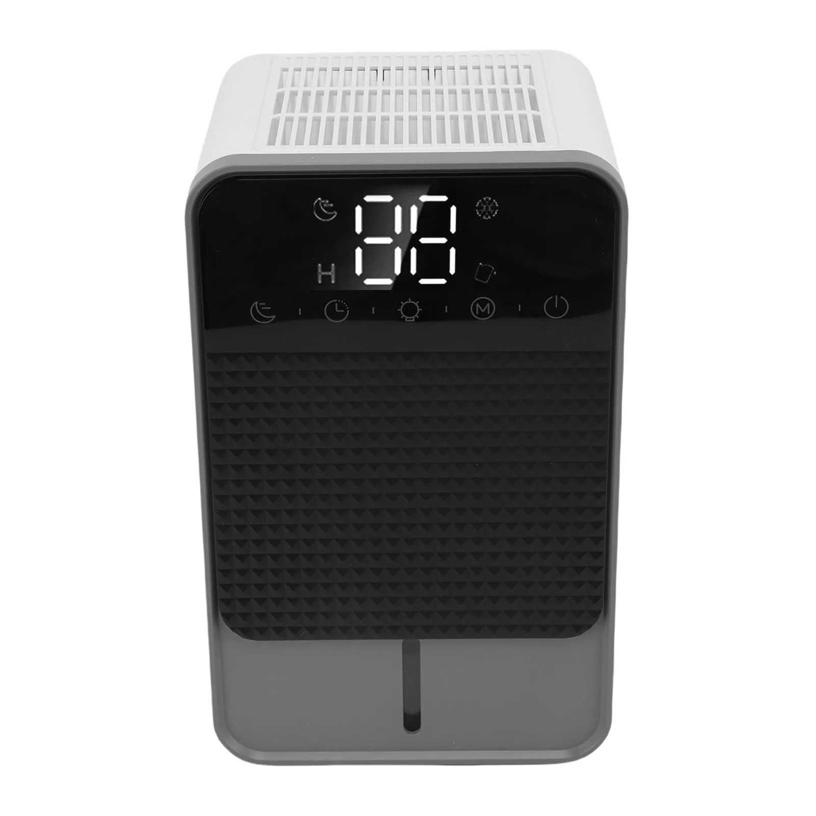 

For 7 Color Ambient Light 1200ML Small Dehumidifier With Digital Display Defrost Function Timer Water Full Alert Auto Shut Off