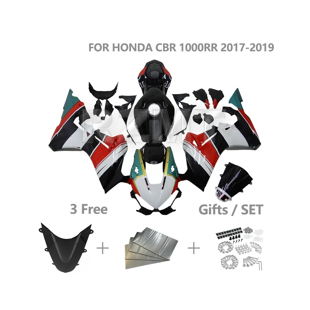 

Комплект обтекателя мотоцикла для HONDA CBR1000RR SP 2017-2019 CBR 1000RR ABS, индивидуальный комплект обтекателей, пластиковые детали корпуса H1017-110a
