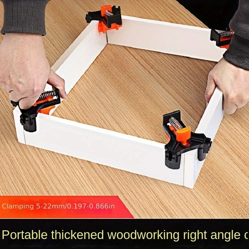 Woodworking Right Angle Clamps - Perfect for Picture Frames, Fish Containers & More!