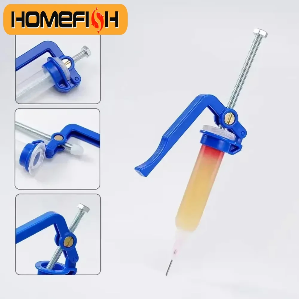 ​ ​ Strumento booster per pasta saldante – Estrusore per botte di ago per olio di saldatura per pistola per colla, riparazione di circuiti stampati e accessori per saldatura ​ ​
