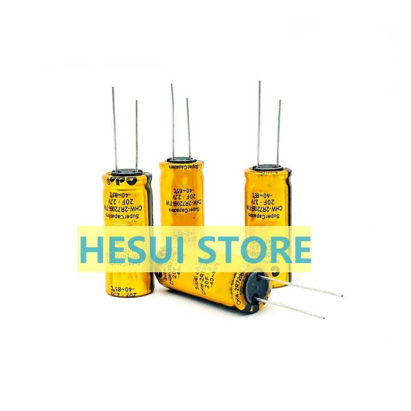 High temperature resistance 2.7V20F Gold supercapacitor volume 12.5*30