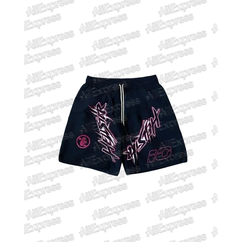 

2025 Men's Drawstring Casual Shorts Training Shorts Anime 3d Printing Loose Comfortable Sports Street Wear For Summer MOTO