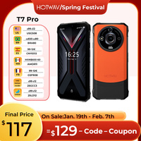 【ship from Germany】 HOTWAV T7 Pro Rugged Smartphone Android 13 6.6''+ 2K 6280mAh Cellphone 12GB(6+6) 256GB 64MP NFC Mobile Phone