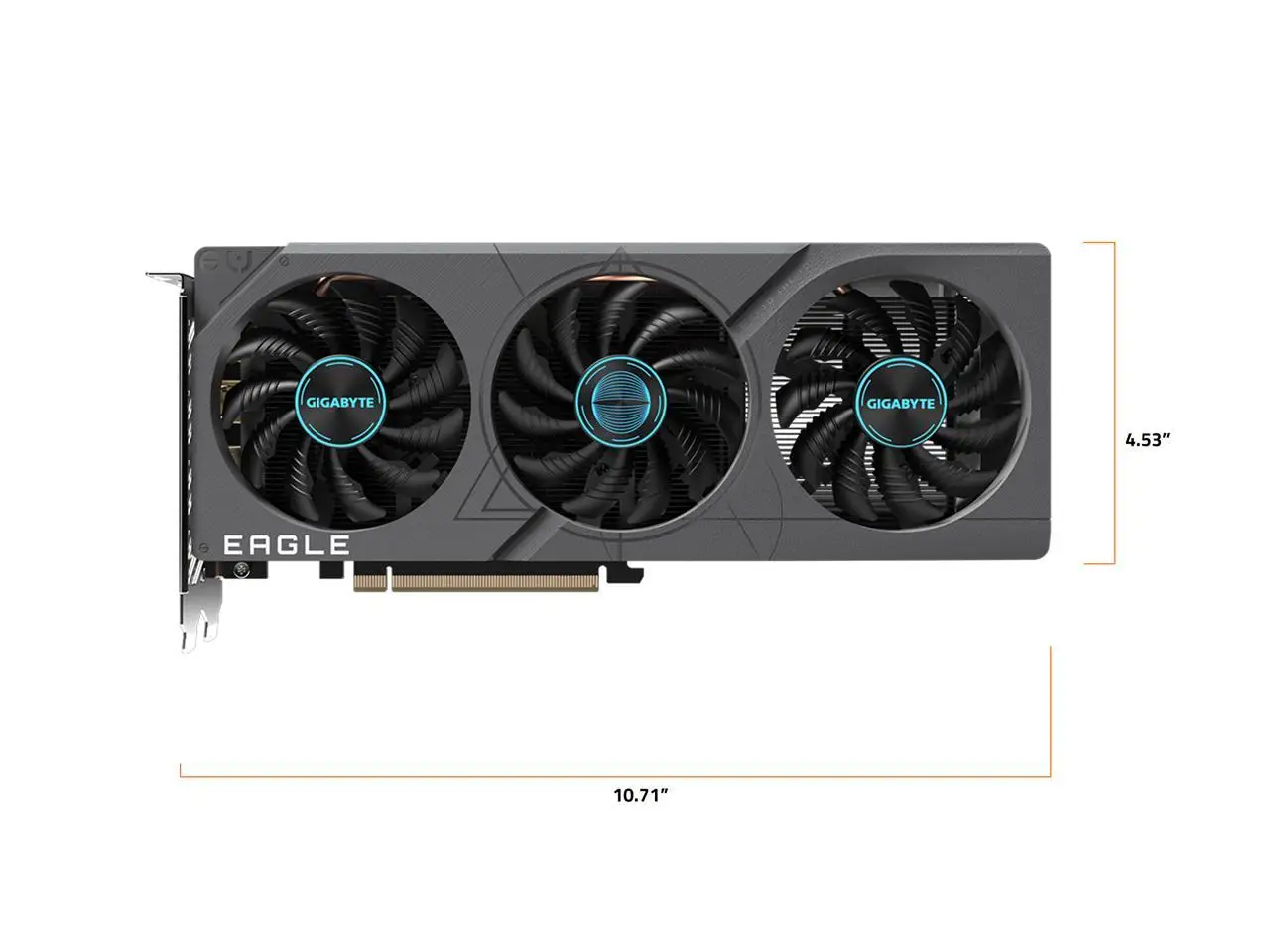 GeForce RTX 4060 EAGLE OC 8G Graphics Card 3x WINDFORCE Fans 8GB 128-bit GDDR6 GV-N4060EAGLE OC-8GD Video Card