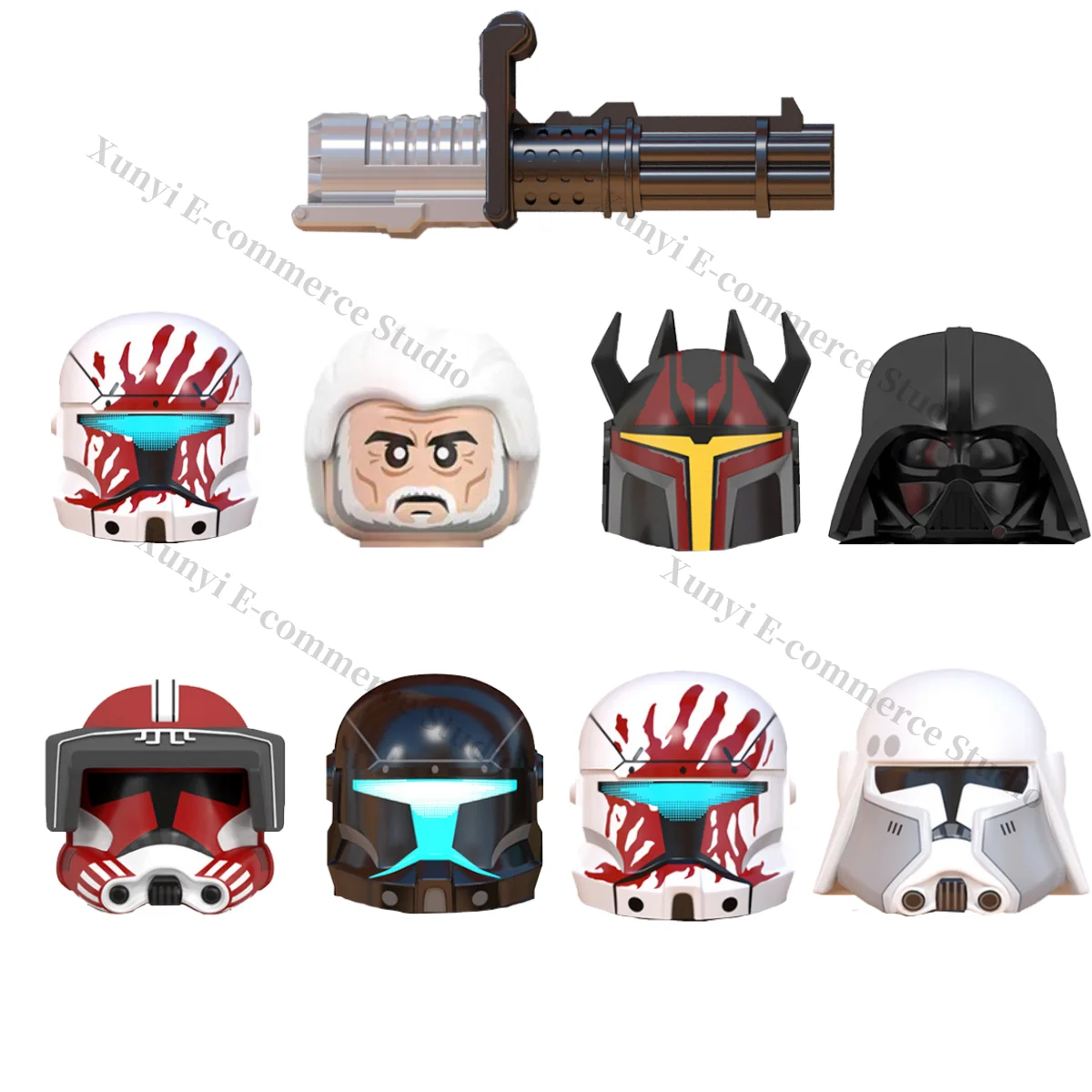 

WM2025-2282 Hot toys Star Wars war movies Clone Wars, 3D block toys children's mini building block gifts