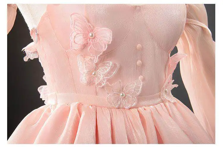 

Love and Deepspace Female Protagonist Yimeng Xinlan Cosplay Costume Full Set Lolita Princess Dress Role Play Women AniMuse