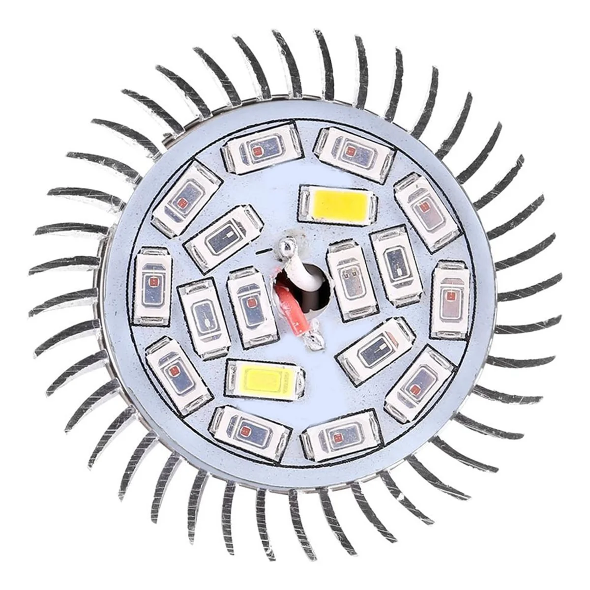 A72P 2 قطعة ضوء نمو النبات 85-265 فولت شاشة ليد بطيف كامل تنمو ضوء ل المائية داخلي حديقة الدفيئة 18 واط #4