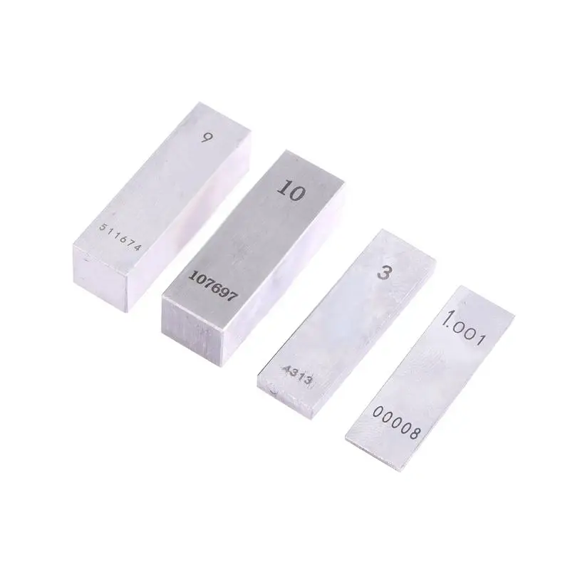 1Pc 0.5/1/23/4/5/6/7/8/9/10MM Steel Square Gage Blocks Blocks Gauge Measure Blocks Steel Square Gage Blocks