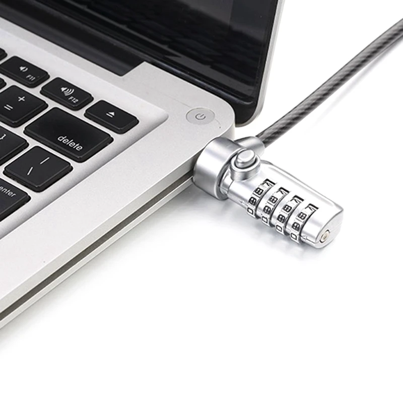 TTKK-candado antirrobo para ordenador portátil, candado de 2 metros de largo con contraseña, Monitor LCD, oferta
