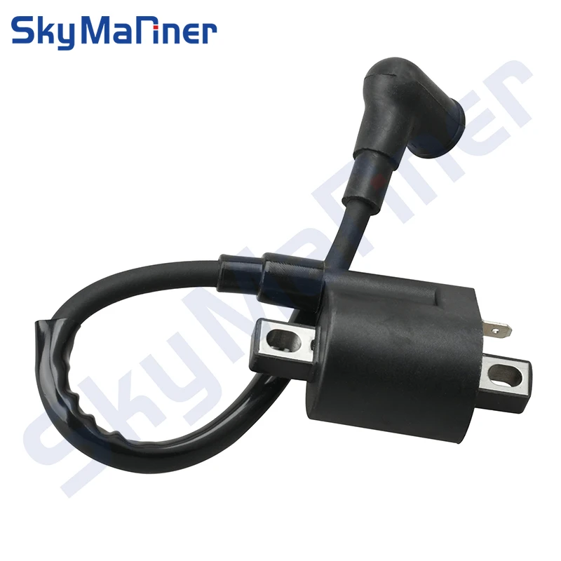 369-06050 Tohatsu Ignition Coil for Outboard Motor 2T 5HP Compatible M5B M5BS Model 369-06050-1 3F9-06050-0 Marine Engine Parts