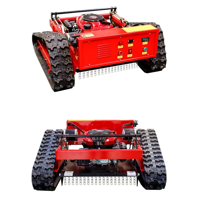 Mesin Pembersih Rumput dan Gulma Tinggi 7.5HP/9HP Tipe Crawler Pemotong Rumput Cerdas