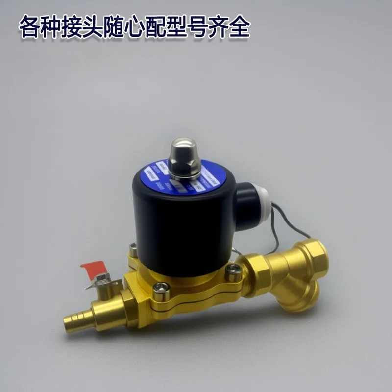 Elettrovalvola 1PCS 24V truck sprinkler solenoid brake drip drain switch electronic 2W-160-15 spray valve Irrigazione — dettaglio 4