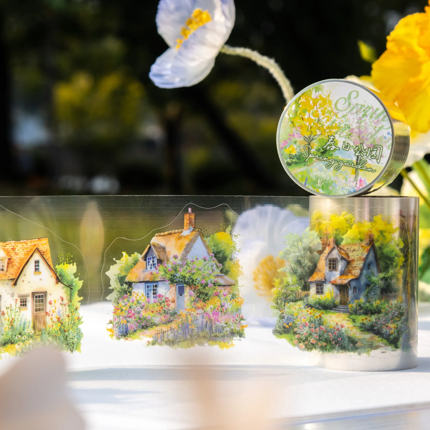 

1pcs DIY Decoration Adhesive Tapes Japanese Kasuga Park Washi Tapes Masking Tapes stickers stationery