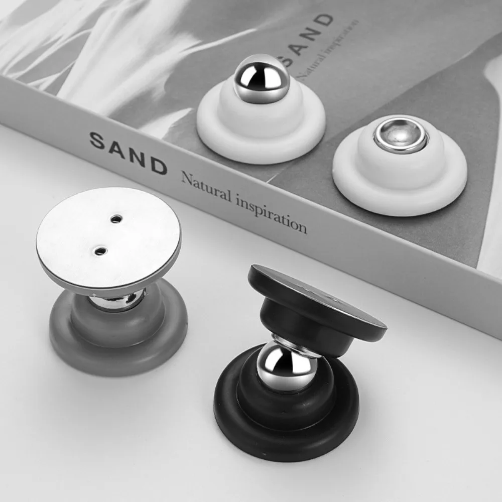 بدون ثقوب الحفر الباب سدادة قوية المغناطيسي شفط صامت شفط الباب شفط المضادة للتصادم جدار الباب تمتص المنزلية