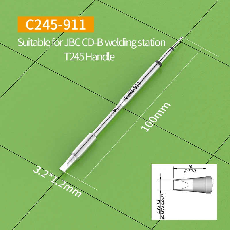 for JBC Soldering station soldering iron tip C245-944 C245-966 C245-407 C245-741 C245-755 756 compatibility JBC T245 Handles